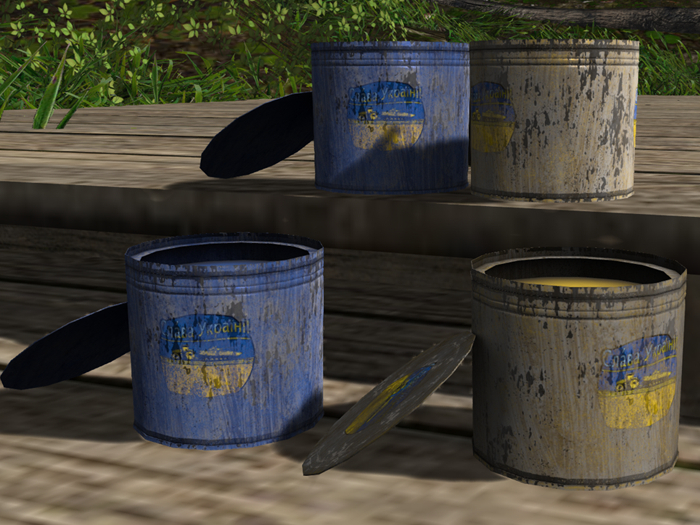 Second Life Marketplace [Nyx Xaos] Slava Ukraini Paint Buckets